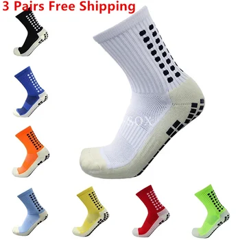 3 двойки компрессионных чорапи, футболни чорапи, спортни чорапи със средна шнорхел, мини футболни чорапи, кальцетины, колоездене, чорапи, спортни