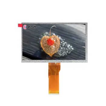 7.0-Инчов TM070RDH10-40 800x480 Интерфейс RGB С Пропускающими Вертикални Ивици RGB За Промишлена Цифрови Рамки TFT LCD дисплей