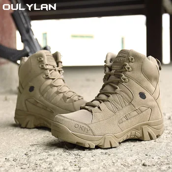 Dr. тактически обувки Мъжки Военни Пустинни Водоустойчиви Защитни Работни обувки Спортни Катерене туристически обувки Мъжки улични туристически обувки