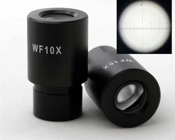 FYSCOPE WF10X/18 мм Широкоъгълен Окуляр Биологичен Микроскоп Част Обектив с Монтиране +), с атмосферно пълнене на Окото с размер 23,2 мм
