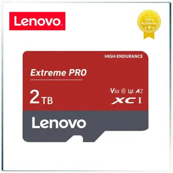 Lenovo 2TB A2 Micro SD TF Карта Памет Class10 Флаш Карта Памет 1TB 512GB 256GB 128GB Водоустойчив Карта Памет за Nintendo