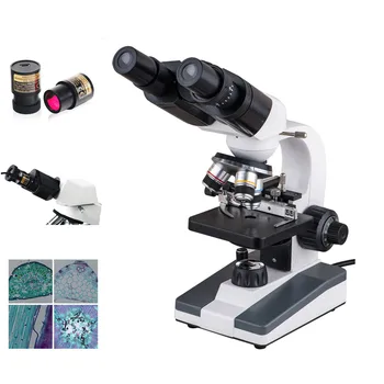 XP902 40X-640X Бинокулярна биологични микроскопи с цифрова камера с 5-мегапикселов окуляром