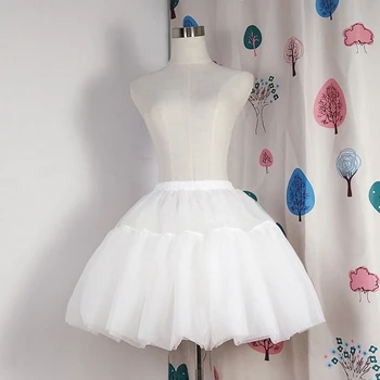 Дамски долната пола-пакетче с кринолином, бална рокля, къса кратък палта, многопластова долната пола за сватба, сватбена рокля