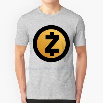 Ежедневни градинска облекло Zcash, тениска с графичен лого, тениска от 100% памук