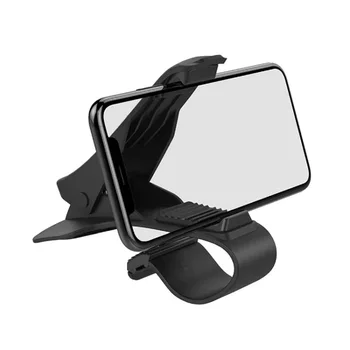 за Oppo Realme 5i (2020) Кола за Мобилен Телефон с GPS Навигация На Арматурното табло - Черен