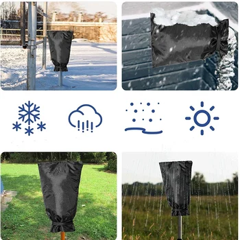Капаци за външните кранове с подгряване през зимата, чорапи за външни утолщенных изолирани кранове за зимата