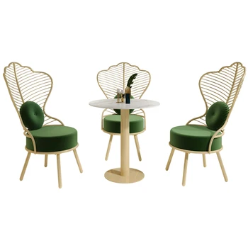 Комбинация от столове и маси: модерен и лесен за офис, приемна, маси и столове, малки кръгли масички