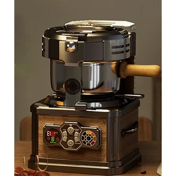 Машина за печене на кафе на зърна, Битова машина за печене на зърна, Электромеханическая Автоматична машина за печене на директен огън
