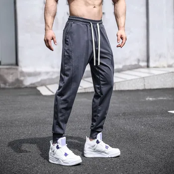 Мъжки обикновена дълги панталони Tether Pants Спортни улични ежедневни панталони