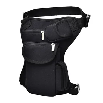 Нова мъжки парусиновая чанта за краката, поясная ежедневна чанта, набедренный военен пътен многоцелеви месинджър, рамо чанти, велосипедна чанта тактическа