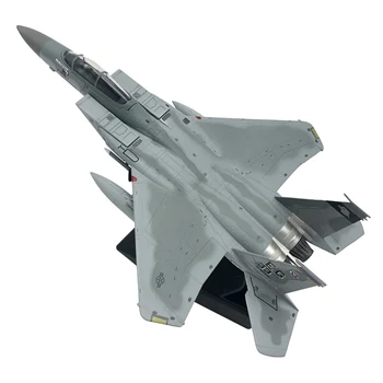 Отлитые под натиска на самолети F15 Орел в мащаб 1/100 Модел самолети на ВМС на САЩ за колекции, подарък, декорация за дома и всекидневна