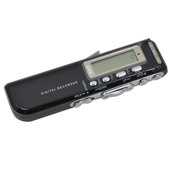 Портативен мини цифров диктофон, вграден 8G/16G USB, запис с гласово активиране, Професионален телефонен диктофон, MP3 плейър