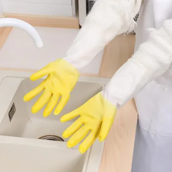 Силиконови ръкавици за почистване, ръкавици за миене на съдове, Чистач, Гъба за миене на съдове, Гумени ръкавици, Инструменти за почистване на