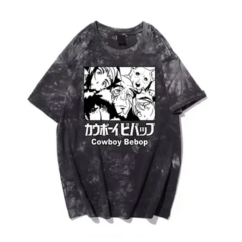 Стръмни каубойски ризи, японското аниме, манга, Harajuku, тениска Спайк 
