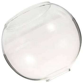 Сферична стъклена лампа, сменяеми лампиони, само окачена лампа, капачка за осветителни тела, полилеи