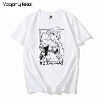 Тениска VagaryTees с аниме Reina топ в японски стил, градинска облекло Harajuku, мъжки тениски с анимационни герои, риза в стил хип-хоп