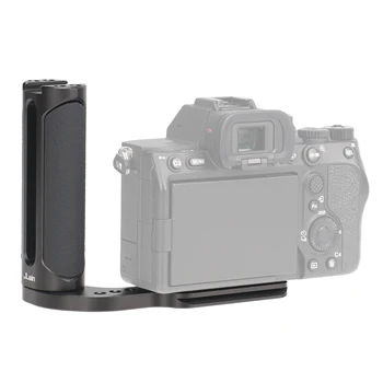 Универсална дръжка от лявата страна на SLR Single Micro Camera Ръчно снимане на Вертикално снимане Быстроразъемная плоча L-образна плоча