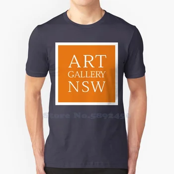 Художествена галерия на Нов Южен Уелс Логото на марката 2023 Тениска с уличната дрехи Тениски с изображение на по-високо качество