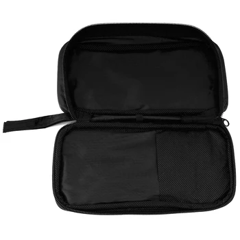Чанта за мултицет, черна малка чанта за инструменти, здрава водоустойчива ударопрочная Мека чанта, найлонов калъф за носене и мини чанта за съхранение на инструменти, резервни части