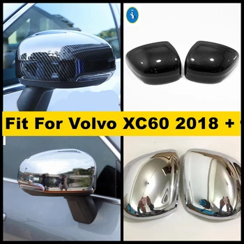 Автомобилни аксесоари, Странична врата, броня, огледало за обратно виждане, за довършителни работи на своята практика, е подходящ за Volvo XC60 2018 - 2021 Хром/карбон