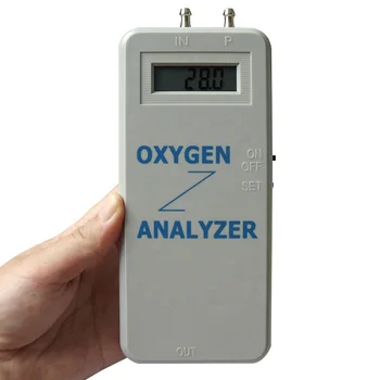 Медицински Ръчен Преносим Анализатор на Чистота на Кислород зададено измерване на главината O2